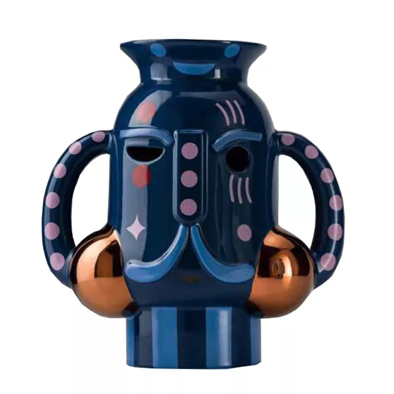 Totem Mythical Blue Vase