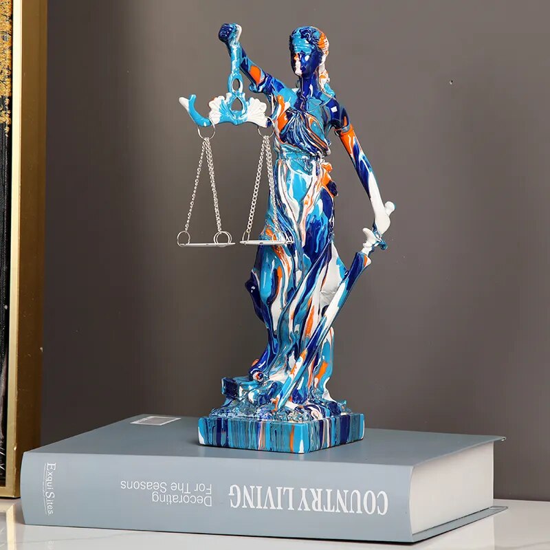 Justice Goddess Statue