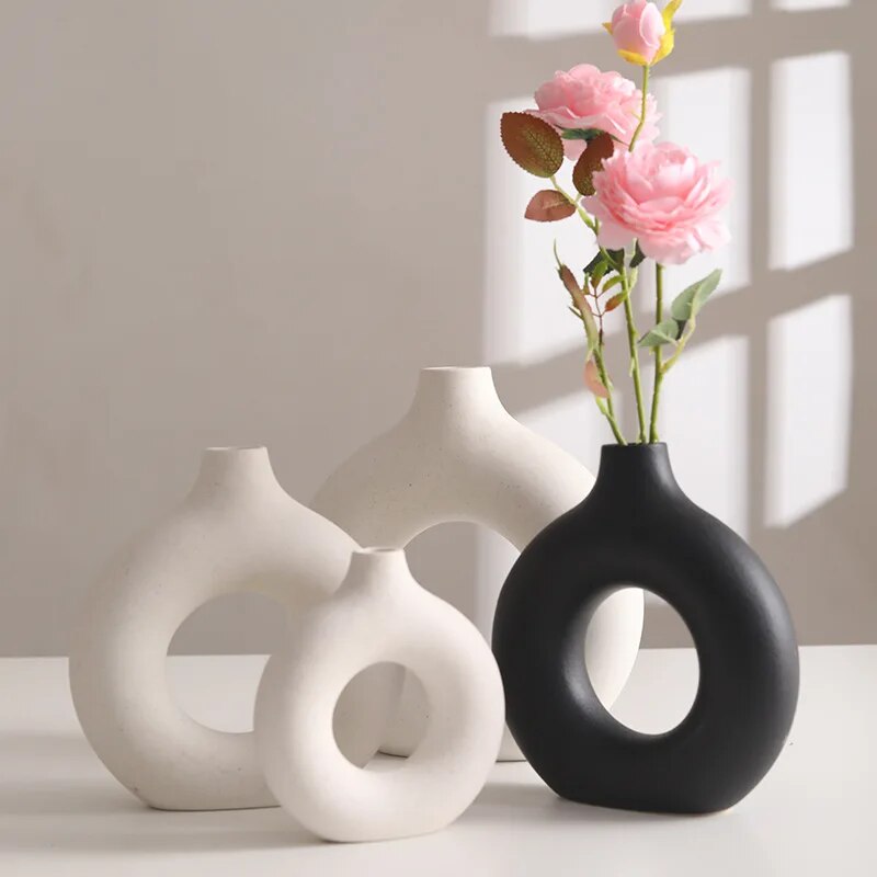 Bagel Vase