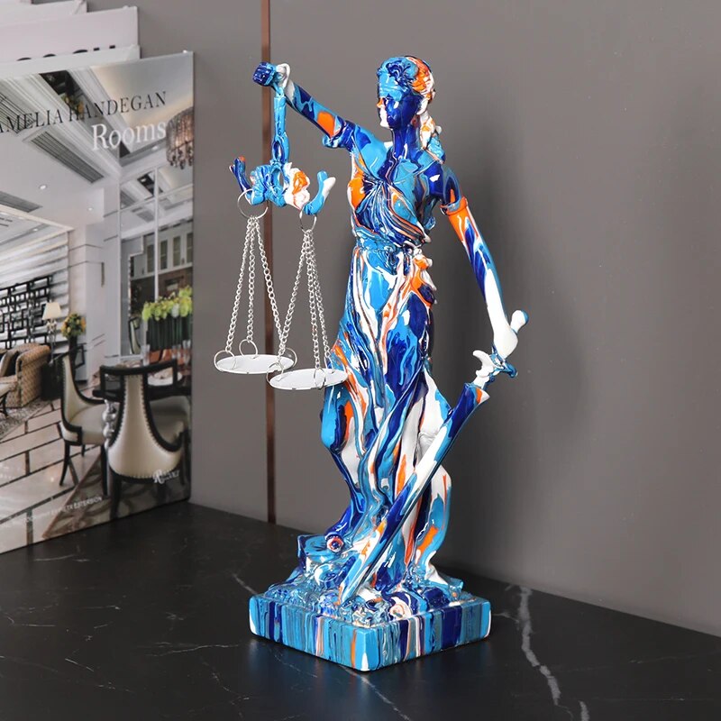 Justice Goddess Statue